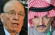 Rupert Murdoch e il Principe Al-Walid