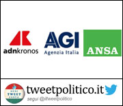 Tweepolitico.it: Adnkronos, AGI, ANSAi