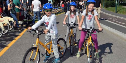Bike sharing solo per bambini, a Milano la prima stazione d’Italia