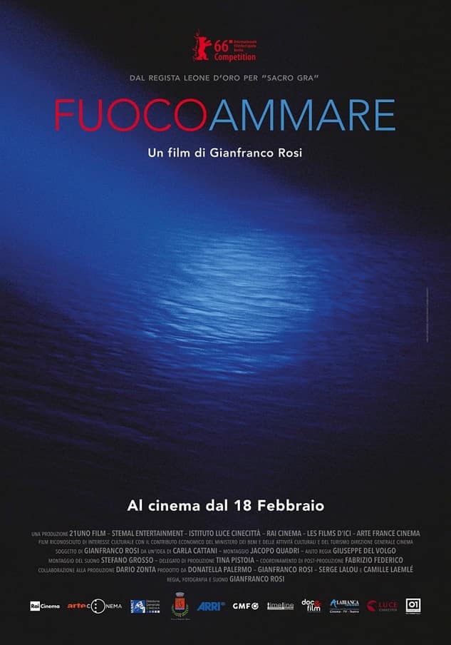 Fuocoammare Poster