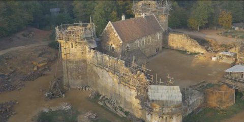 Video Droni. Il Castello di Guédelon (Francia) visto dal drone