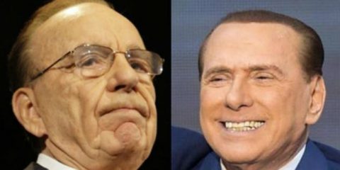 Mediaset-Vivendi, asse Berlusconi-Murdoch contro Bolloré?