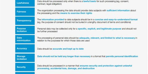 GDPR: i 9 principi guida da seguire per la protezione dei dati