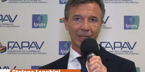 Pirateria audiovisiva in Italia, indagine FAPAV/Ipsos: videointervista a Stefano Longhini, Direttore gestione Enti Collettivi RTI
