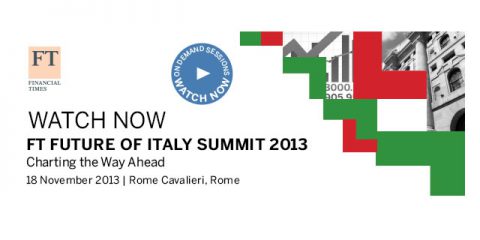 FT Future of Italy Summit: all the video contributions in our special