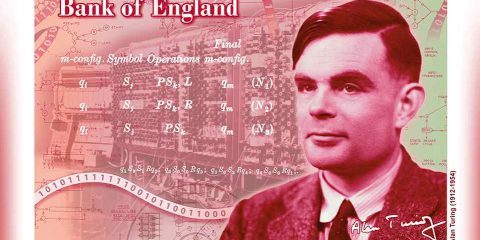 Gran Bretagna - Alan Turing, il padre dell'IA, sulle banconote inglesi da 50 ...