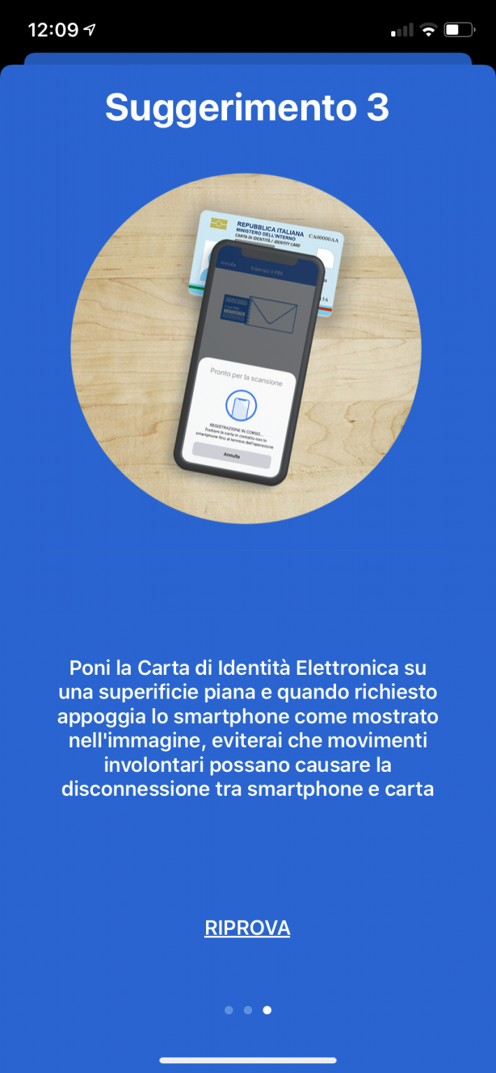 Carta Identità Elettronica, App Su IPhone Per Vera Identità Digitale Di ...