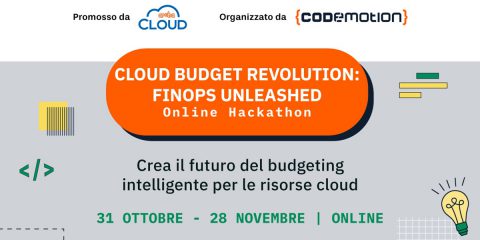 Cloud budget revolution, il novo Hackathon lanciato da Aruba e Codemotion. Come partecipare