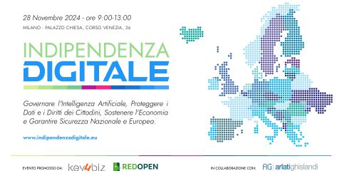 Al via la Community per l’Indipendenza Digitale, online l’agenda dell’evento a Milano il 28 novembre