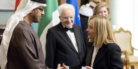 AI, Difesa e energia, gli Emirati Arabi Uniti investiranno in Italia 40 miliardi di dollari