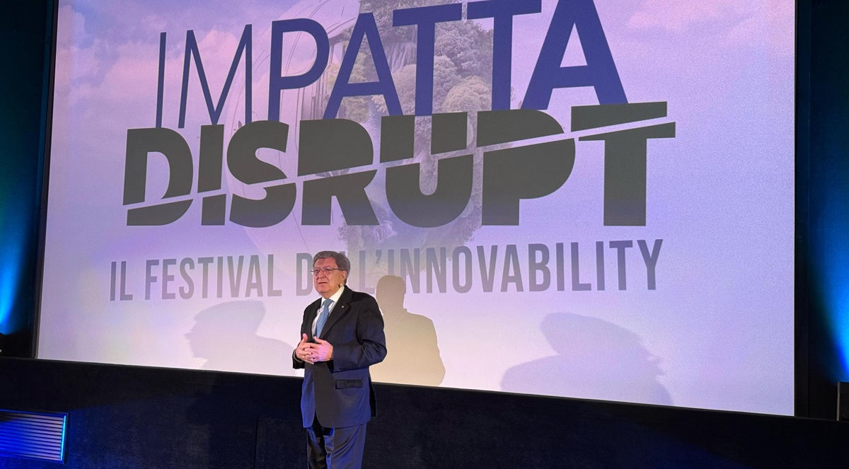 Impatta Disrupt, Festival italiano dell’Innovability. Giovannini: “Innovare è pensare in modo nuovo”